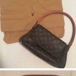 Louis Vuitton short strap purse